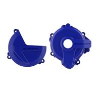 Polisport Protège-carter embrayage et allumage Gas Gas SE250/300 14-20 Bleu