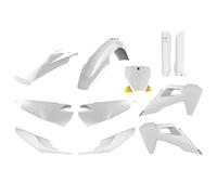 POLISPORT 91123 - Kit de répliques plastiques MX de Polisport pour ceux qui recherchent la qualité OEM pour motos Husqvarna en couleur OEM