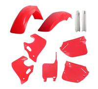 Polisport Off Road Mx Honda Cr125r 93-94 / Cr250r 92-94 91328 Plastics Kit Rouge