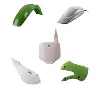 POLISPORT 91334 - Kit de répliques Plastiques Enduro de Polisport pour Ceux Qui recherchent la qualité OEM pour Motos Kawasaki en Couleur OEM