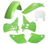 POLISPORT 91338 - Kit de répliques Plastiques Enduro de Polisport pour Ceux Qui recherchent la qualité OEM pour Motos Kawasaki en Couleur OEM