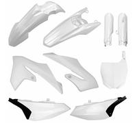POLISPORT 91341 - Kit de répliques Plastiques MX de Polisport pour Ceux Qui recherchent la qualité OEM pour Motos Yamaha en Couleur Blanc