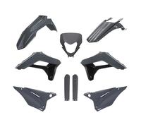 Polisport Kit plastique Sherco SE-R/SEF-R 24 91380 complet (avec protège-fourches) Argenté