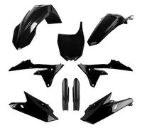 POLISPORT 91404 - Kit Plastique Complet (avec Protège-Fourches) YAMAHA Noir