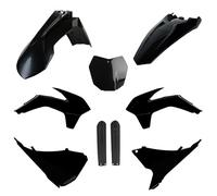 POLISPORT 91451 - Kit Plastique Complet (avec Protège-Fourches) KTM Noir