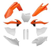 POLISPORT 91456 - Kit Plastique Complet (avec Protège-Fourches) KTM Couleur OEM