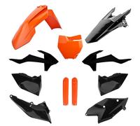 POLISPORT 91457 - Kit Plastique Complet (avec Protège-Fourches) KTM ORK16/Noir