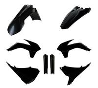 POLISPORT 91467 - Kit Plastique Complet (avec Protège-Fourches) KTM Noir