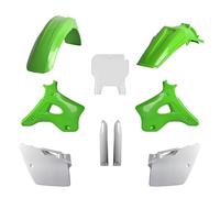 POLISPORT 91474 - Kit Plastique Complet (avec Protège-Fourches) KAWASAKI Couleur OEM