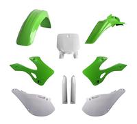POLISPORT 91477 - Kit Plastique Complet (avec Protège-Fourches) KAWASAKI Couleur OEM