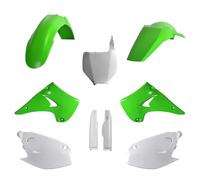POLISPORT 91480 - Kit Plastique Complet (avec Protège-Fourches) KAWASAKI Couleur OEM