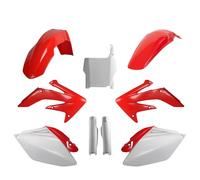 POLISPORT 91519 - Kit Plastique Complet (avec Protège-Fourches) HONDA Couleur OEM