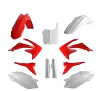 POLISPORT 91525 - Kit Plastique Complet (avec Protège-Fourches) HONDA Couleur OEM