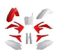 POLISPORT 91528 - Kit Plastique Complet (avec Protège-Fourches) HONDA Couleur OEM