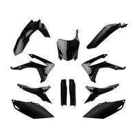 POLISPORT 91531 - Kit Plastique Complet (avec Protège-Fourches) HONDA Noir