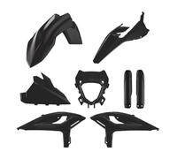 Polisport Off Road Full Beta Rr X-pro 2t/4t 25- Plastics Kit Argenté