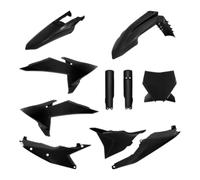 POLISPORT 91615 - Kit complet de plastiques pour KTM SX/SXF/XC 25'- avec ajustement parfait et qualité OEM pour usage tout-terrain, Couleur Noir