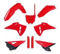Polisport Off Road Honda Crf250r 22-24/crf450r 21-24/style 25 Plastics Kit Rouge