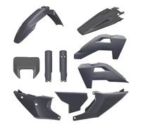 POLISPORT 91663 - Kit complet de plastiques pour HUSQVARNA TE/FE 26'- avec ajustement parfait et qualité OEM pour usage tout-terrain, Couleur Nardo Gris