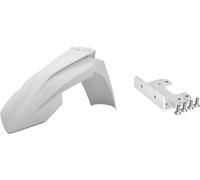 POLISPORT Aile avant Restyled Blanc avec adaptateur adaptable sur KTM