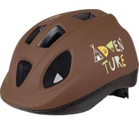 Polisport Kids Helmet-Adventure-(XS = 46/53) Casque Unisex-Youth, Brun