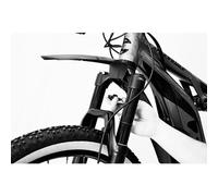 Generique Garde-boue avant Polisport Mud-Pro Aimanté 26-29" Noir/Noir Tu Multicolore