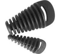 Polisport Bouchon d'échappement noir pour 2 temps et 4 temps