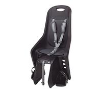 Polisport Siège vélo enfant arrière Move Bubbly Maxi Mik HD Max 22 kg Noir/Gris Garçon