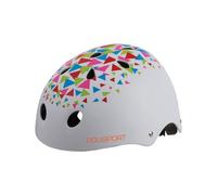 Polisport Casque BMX enfant Urban Radical Tringle Blanc
