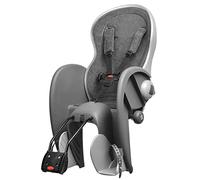Polisport Move Wallaby Evolution Deluxe Rear Child Bike Seat Gris Max 22 kg Garçon Grey / Silver