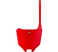 POLISPORT Front Number Plate Red adaptable sur Honda CRF450R