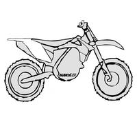 Polisport Off Road Gas Gas Ec125/e125/200/e200/250/e250/300/e300/450/e450 10-11 Rear Fender Blanc