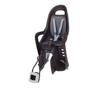 POLISPORT Groovy Maxi 29″ - Siège Vélo Enfant Arrière Sécurisé et Confortable, Montage sur Cadre, 9 Mois-6 Ans, Max 22 Kg, Compatible Roues 29″, Petits Cadres