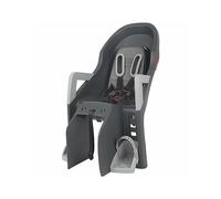 Polisport siège de vélo derrière Fixation pour porte-bagages GuppyMaxi noir/gris Noir