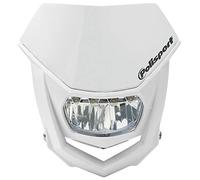Polisport HEADLIGHT HALO LED ECE WH