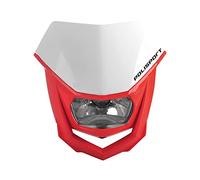 Polisport Headlight Halo WH/RD