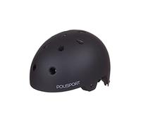 Polisport Helmet Urban Pro (55/58) Casque Unisex-Adult, Noir, M