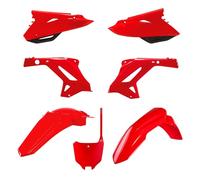 POLISPORT Kit plastique MX Restyling rouge - Honda CR125 / 250, taille 10 mm