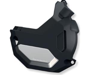 Polisport Honda NC 700X/NC 750X, capot moteur gauche Noir/Argent Noir/Argent