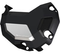 Polisport Kawasaki Z900, capot moteur gauche Noir/Argent Noir/Argent