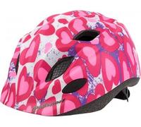 Polisport Kids Premium casque de vélo - S (52-56cm) - Glitter Hearts