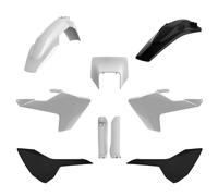 POLISPORT KIT COMPLET HUSQVARNA TE/FE TPI '17-'19 PLAQUE AVANT (8666900001)