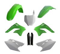 POLISPORT KIT COMPLET KAWASAKI KX 450F '06-'08 PLAQUE AVANT (8660800002)