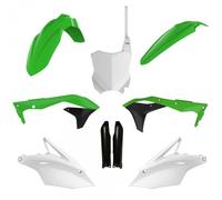 POLISPORT KIT COMPLET KAWASAKI KX 450F '16-'18 PLAQUE AVANT (8665900002)