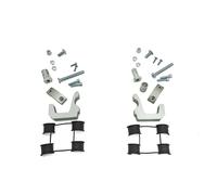 Polisport Trailblazer 8306800004 Handguard Fitting Kit Argenté
