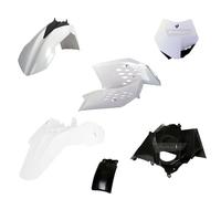 POLISPORT KIT DE PIÈCES EN PLASTIQUE KTM SX 65 '12-'15 COULEUR BLANCHE