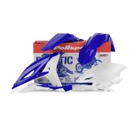 POLISPORT 91418 - Kit Plastique Complet (avec Protège-Fourches) YAMAHA Couleur OEM