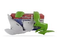 POLISPORT KIT DE PLASTIQUES KAWASAKI KX65 '00-'22 VERT BLANC
