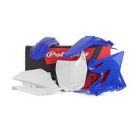 Polisport Kit en Plastique Compatible À Yamaha YZ 125 250 15-21 OEM Bleu/Blanc /