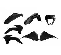 Polisport Off Road Enduro Restyling Ktm Exc/exc-f 14-16/17-19 90880 Plastics Kit Noir